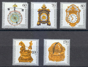 Германия,  1992, Часы, 5 марок
